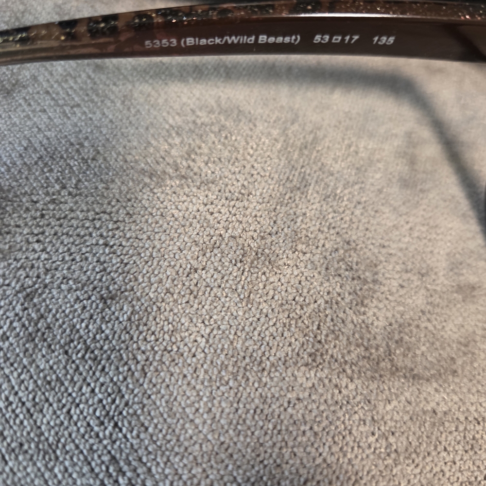 Coach HC6082 5353 Black/Wild Beast Women's Eyeglasses 53-17-135 - Picture 3 of 12